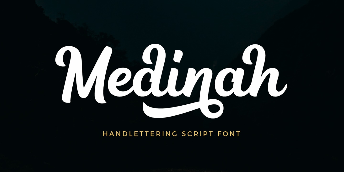 Example font Medinah #1